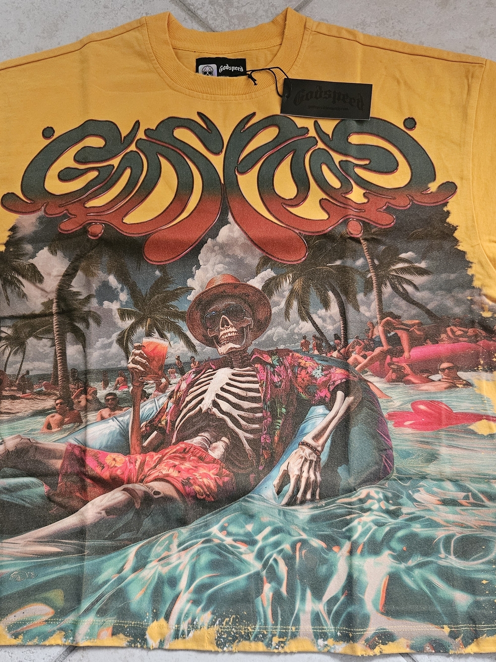 Godspeed Pool Party Men’s Shirt